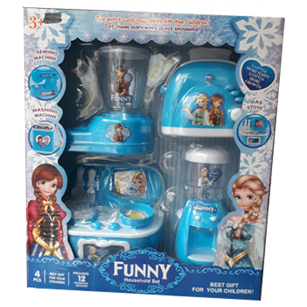 Funny Household Play Set - Kitchen Appliances For Kids
