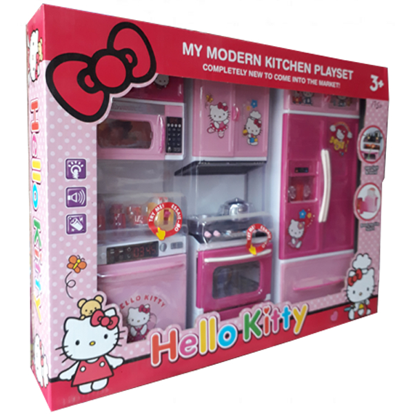 Hello Kitty Electric Kitchen Set For Young Girls