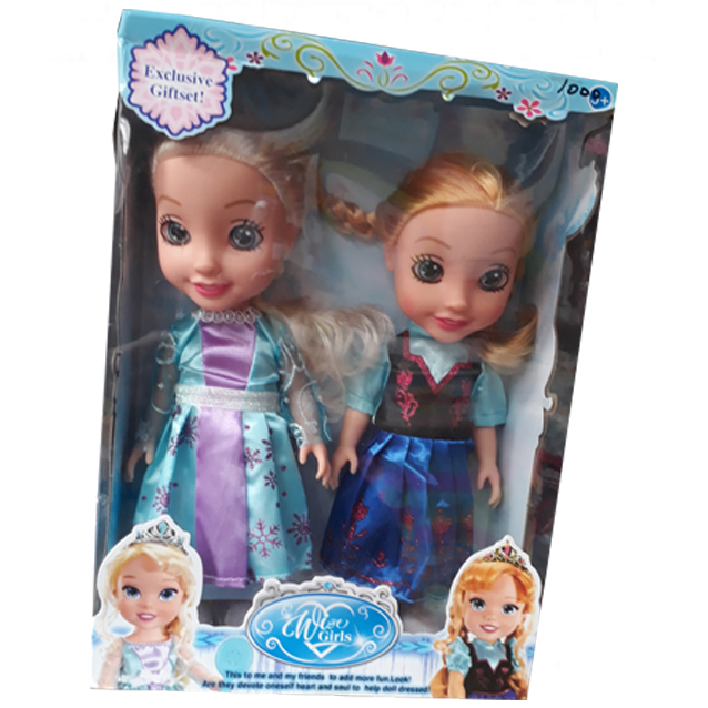 Anna & Elsa Frozen Dolls For Little Girls