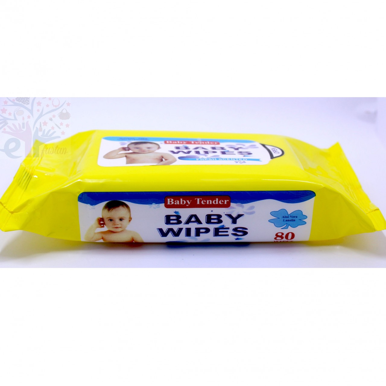 Baby Tender Wipes With Fresh Scented - 80 Wipes