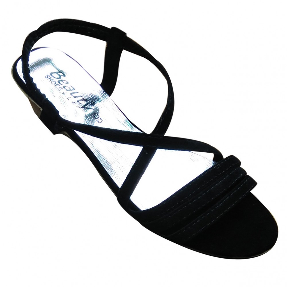 Beauty Fancy Partywear Shoes for Women - Black - 7 To 10