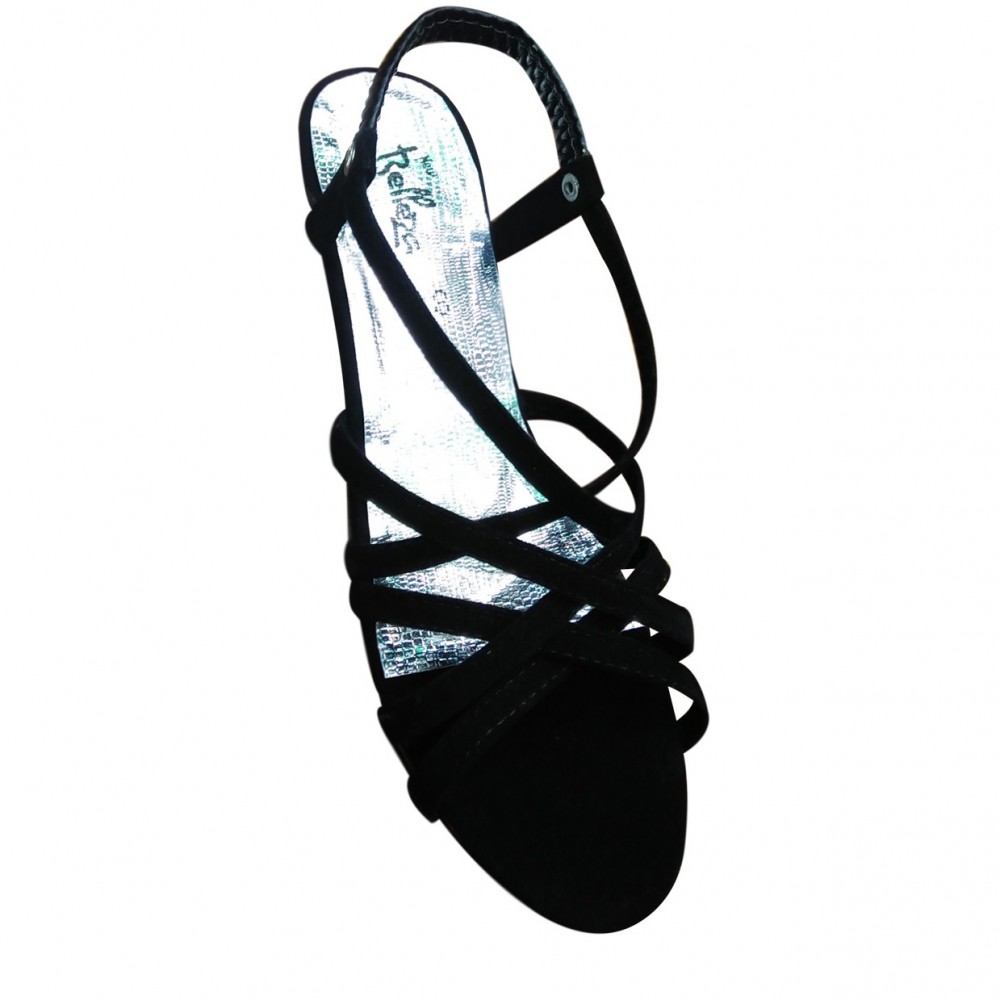 Belleza Fancy Partywear Shoes for Women - Black - 7 To 10