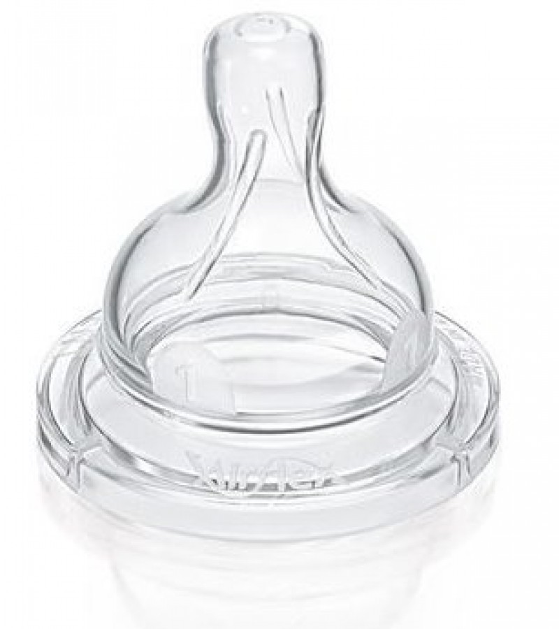 Bottle Nipple 1 hole Newborn Flow 0m+