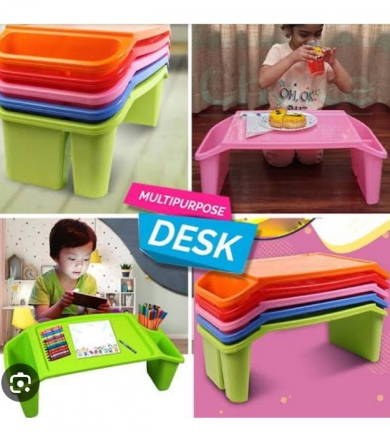 Children's Study Table - Laptop Desk, Desk, Baby Snack Table Storage Box