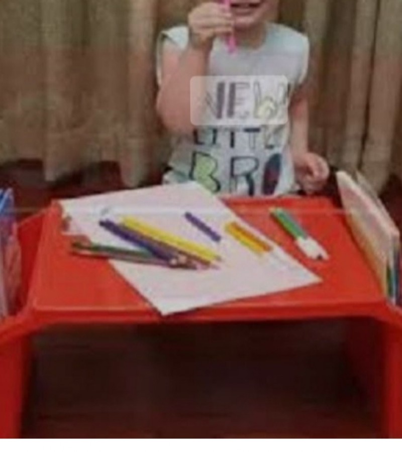 Children's Study Table - Laptop Desk, Desk, Baby Snack Table Storage Box