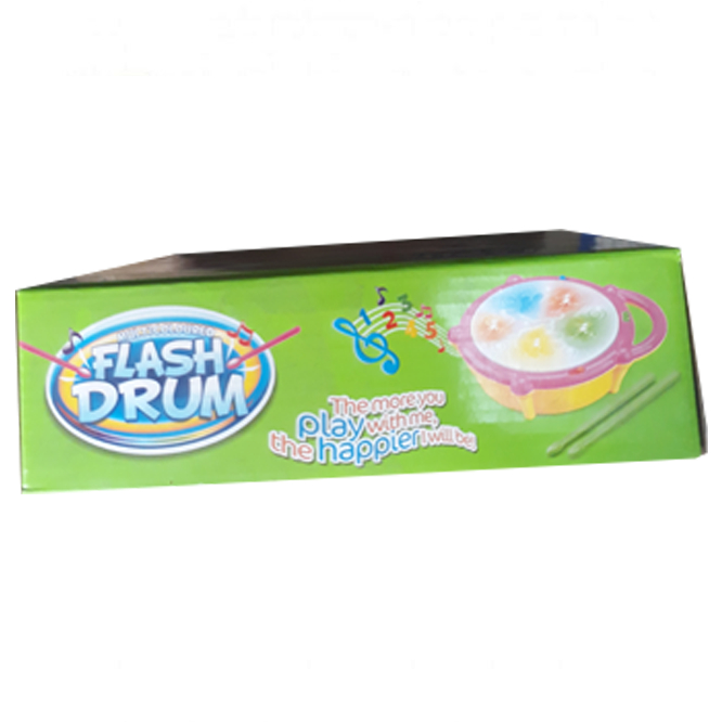 Kids Multi-Colored Flash Drum