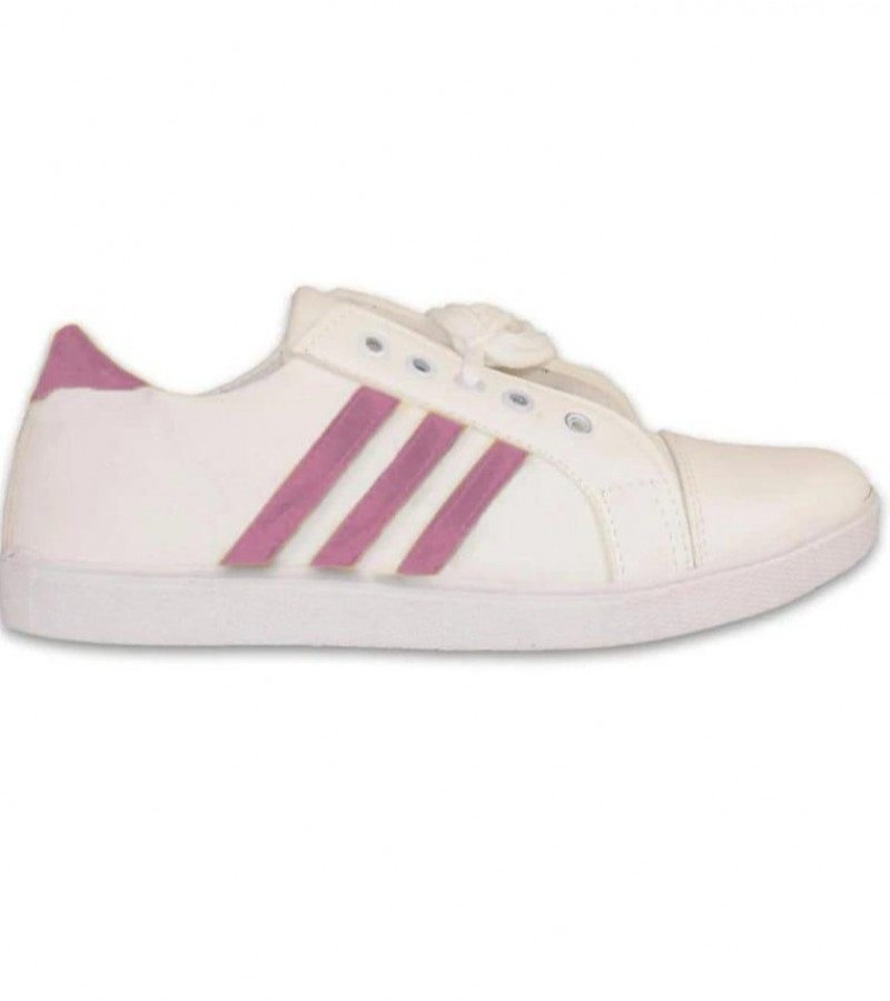 Ladies Fashion Flat Mixed Colors Running Sneakers