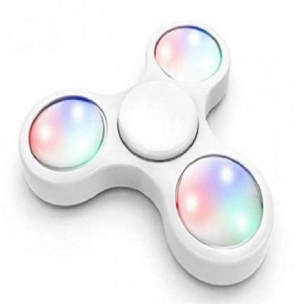 Led Tri Fidget Spinner Stress Reducer Toy