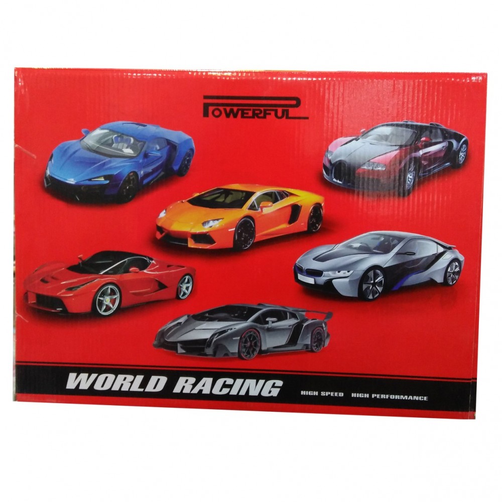 Max Power World Racing Gravity Remote Control Car  For Kids - For 3+ Ages - Red