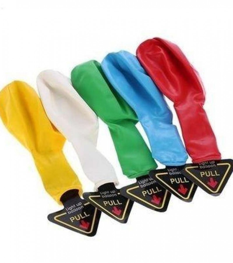 Pack of 5 - LED Balloons