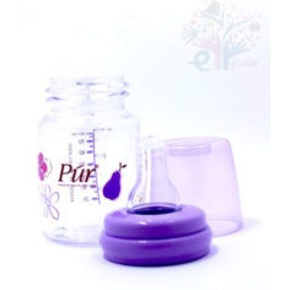 Pur Small Feeding Bottle For Babies - Bpa Free - 80ml