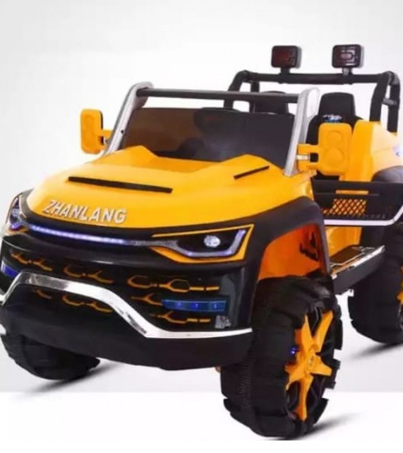 Yellow Electric Jeep For kids