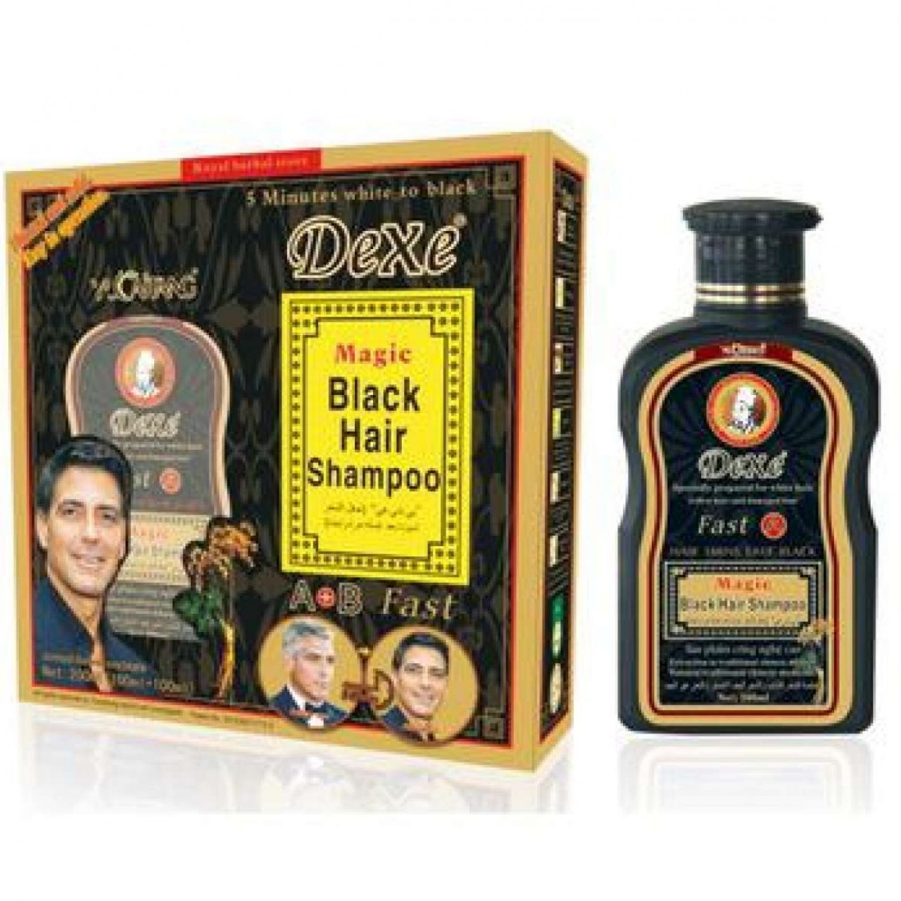 Pack Of 2 DEXE Hair Colour Shampoo - Size 200ML