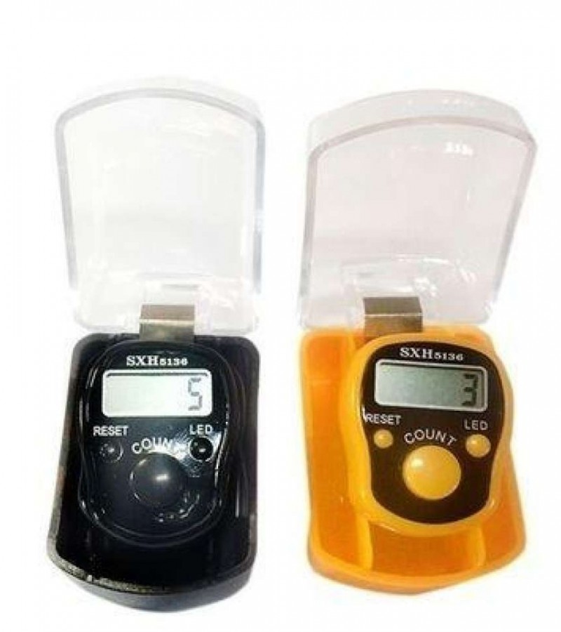 Pack Of 2 Tasbeeh Digital Counter With Led Light