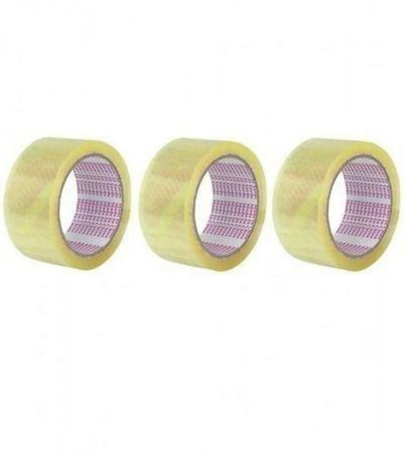 Pack of 3 - Carton Sealing Tape - Transparent
