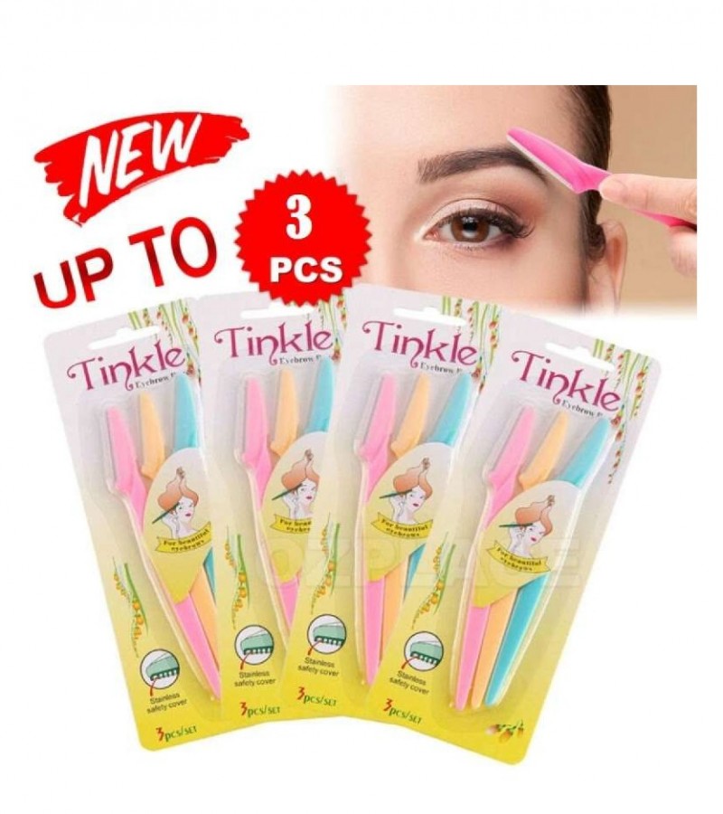 Pack Of 3 - Tinkle Eyebrow Razors - Multicolor - Sale price - Buy ...