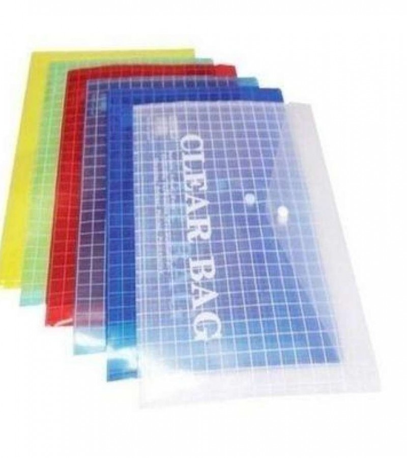 Pack Of 6 - Clear bag Files
