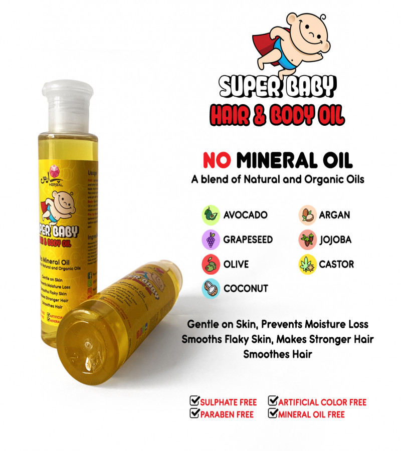 Super Baby Bathing Essential Pack (Shampoo - Bodywash - Oil - Lotion) - Paras Herbal
