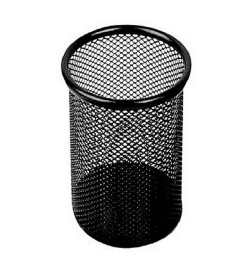 Pen Stand and Stationery Holder Metal Mesh Round -
