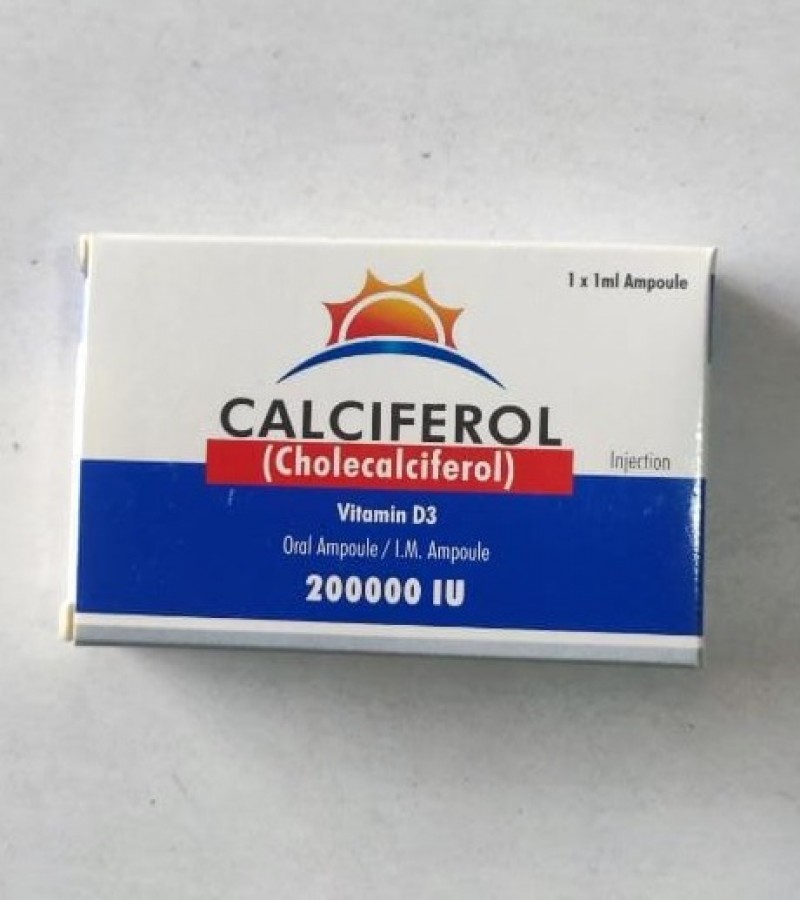 Calciferol Inj 5mg ( vitamin d3 ) 1Amp