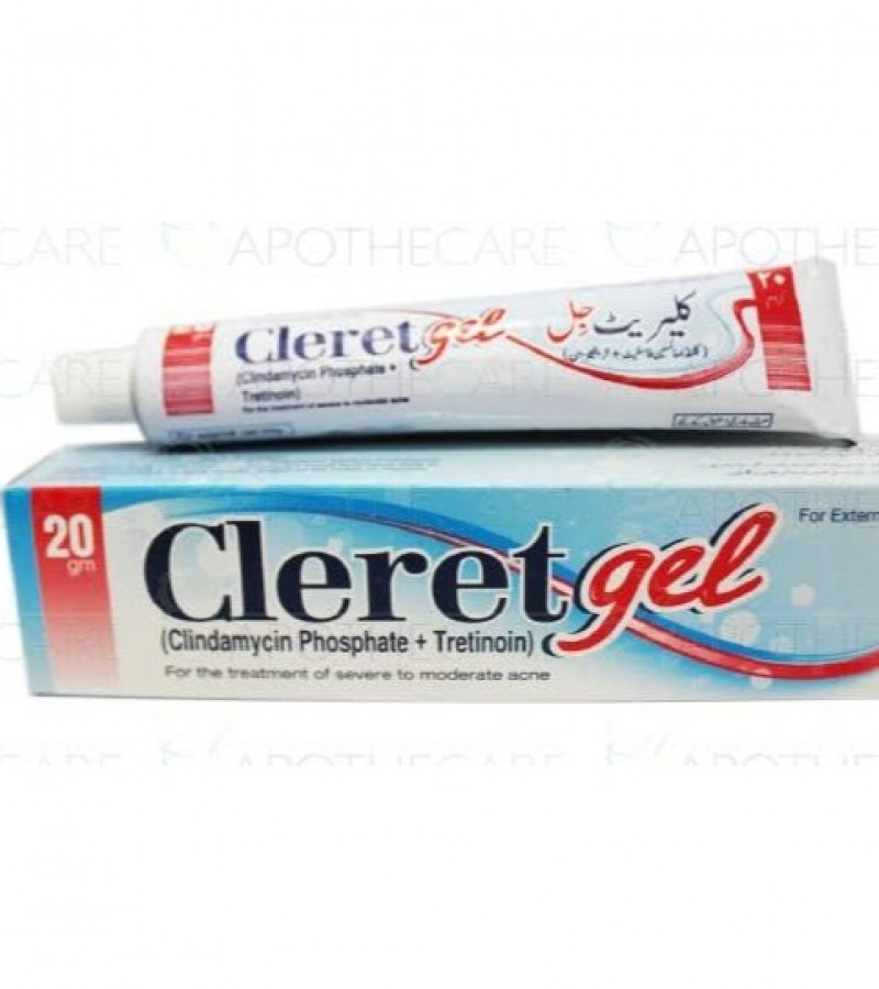 Clerit gel for acne