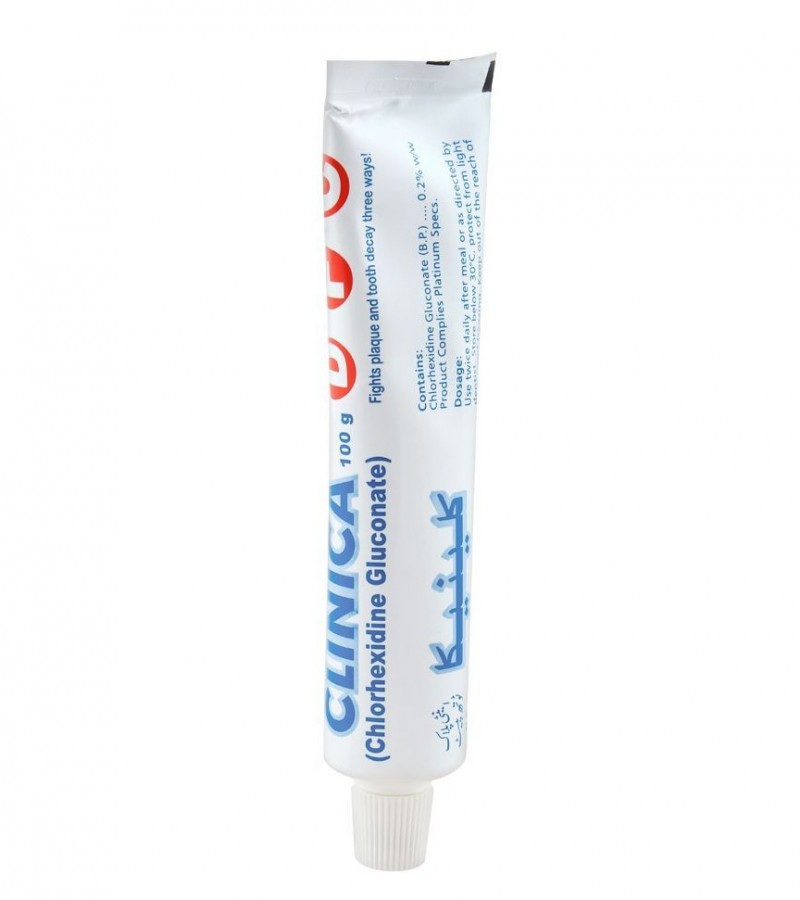Clinica Anti Plaque Toothpaste, Chlorhexidine Gluconate