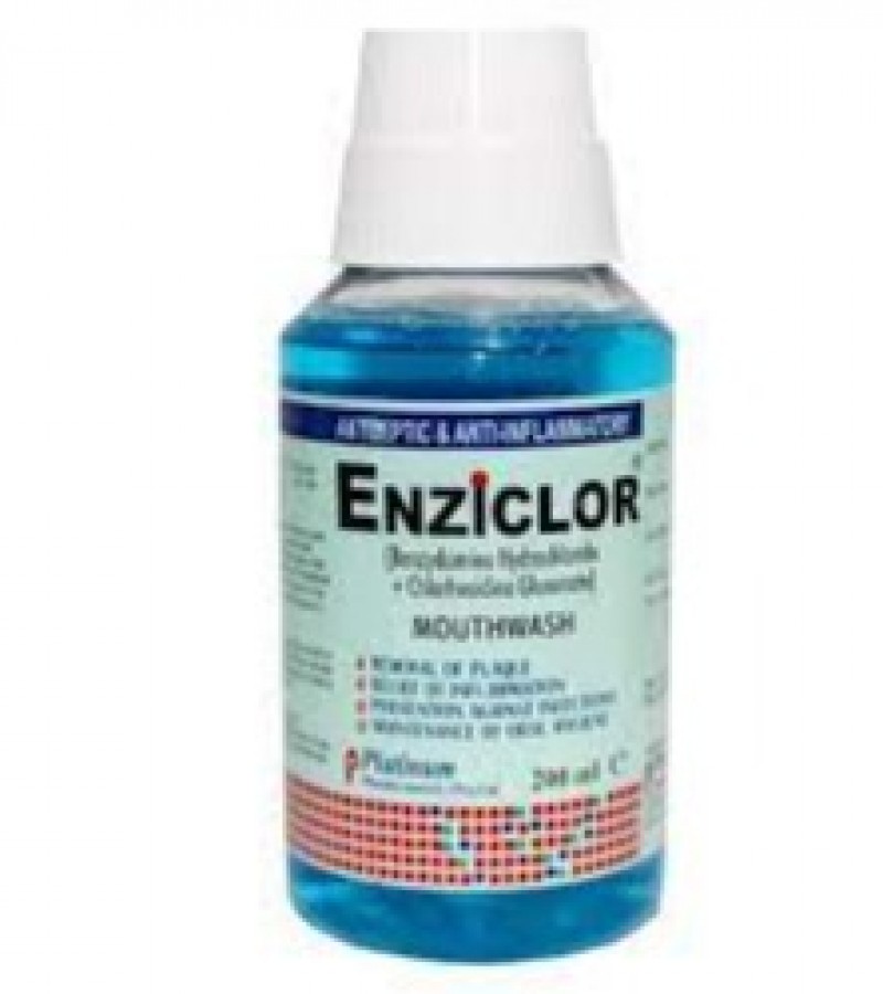 Enziclor Mouthwash 240 Ml Bottle
