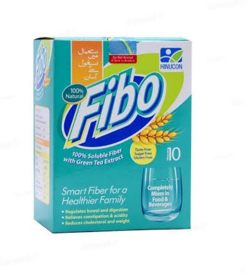 Fibo sachet for constipation and indigestion