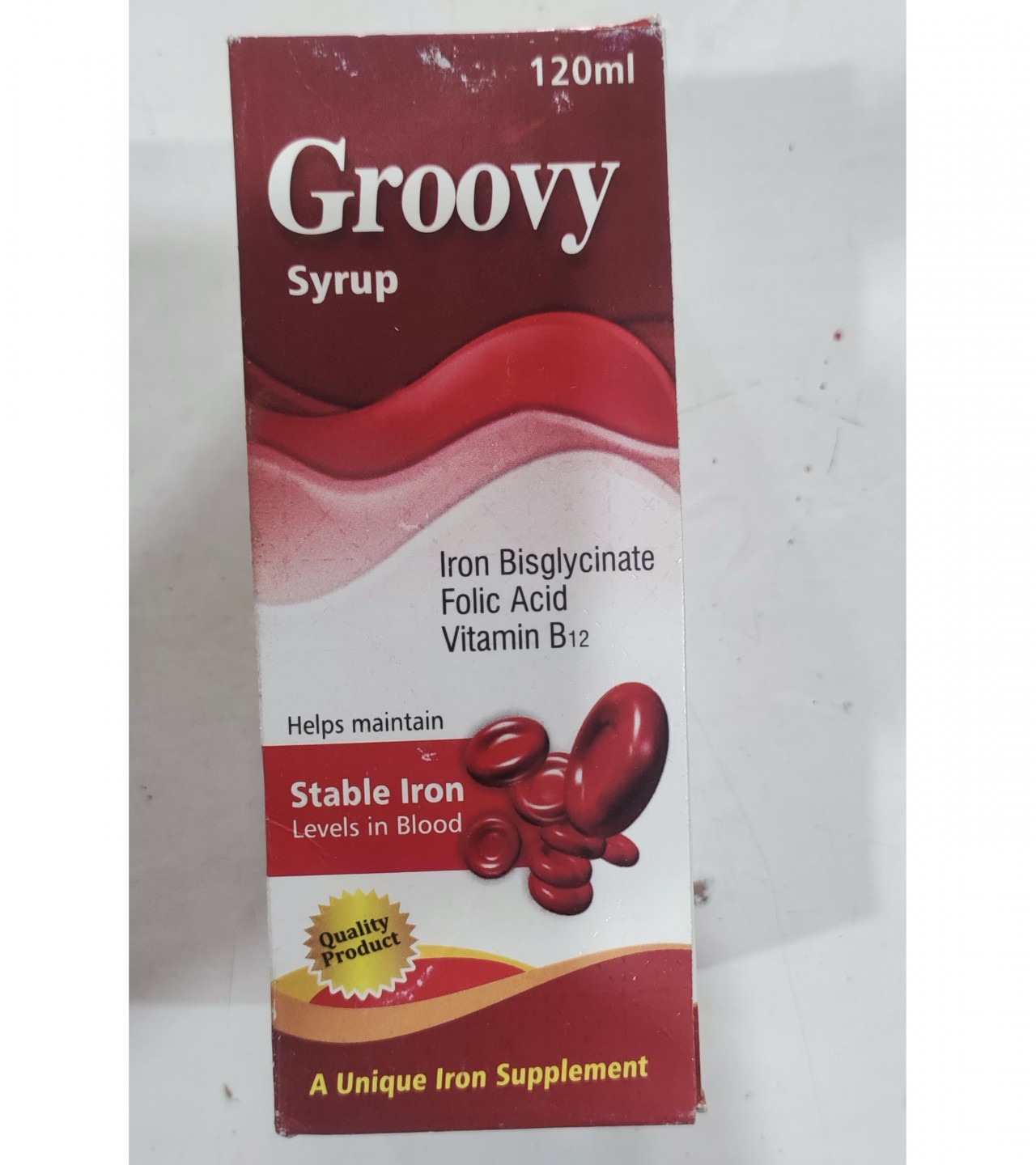 GROOVY 120ML SYRUOP FOR IRON DEFFICIENCY