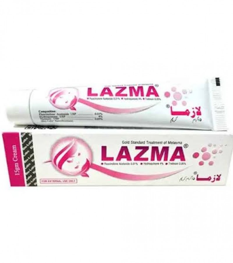 Lazma cream for dark skin and circle 15gram