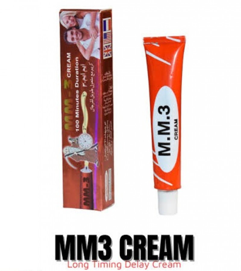 M.M.3 delay Timing cream for men's original and certified.