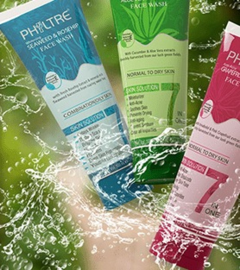 Philtre Seaweed & Rosehip Face Wash.