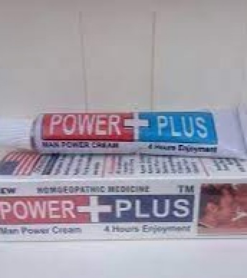 Power Plus 100% Orignal Delay Cream For Men increase timeing.