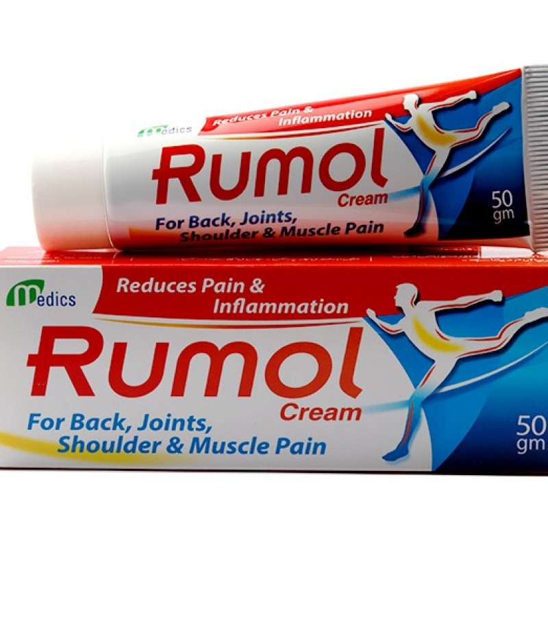 RUMOL  Cream For Back,Joints ,Shoulder And Muscle Pain .