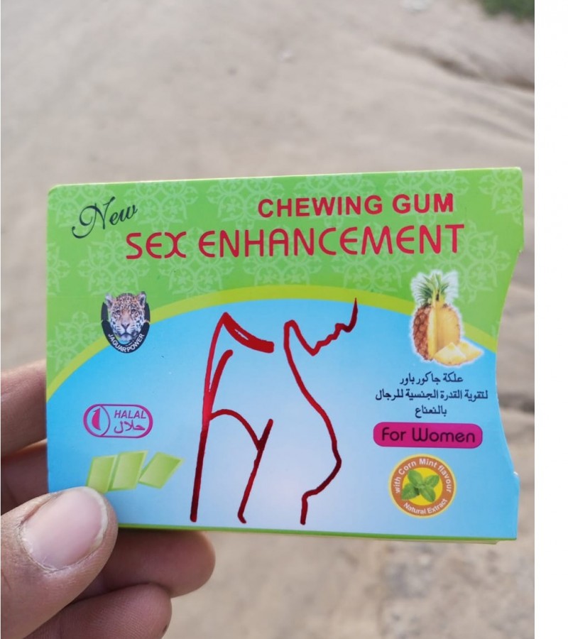 Sex Enhancement chewing gum for women's