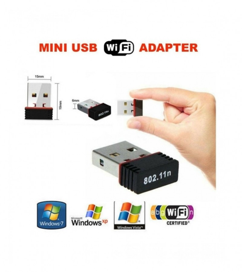Alfa Mini Wifi Adapter/Catcher 300-Mbps Alfa Usb LAN Card For Computer Laptop
