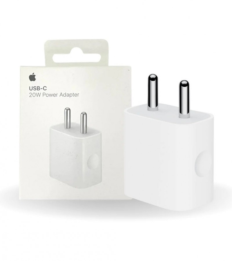 Apple 20W Power Adopter Charger With USB-C Connector Adopter