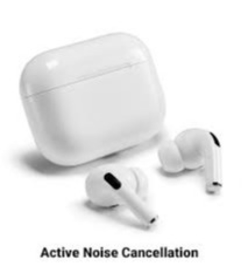 Apple AirPods Pro Wireless Bluetooth Earphone with (ANC) Air Pods Pro (Master Copy )- White