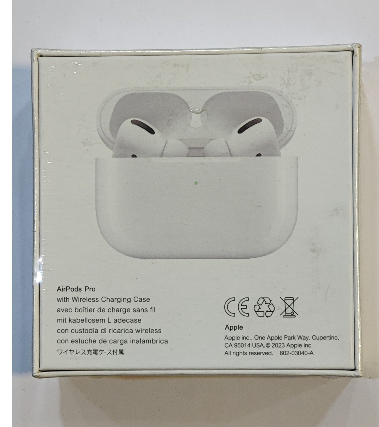 Apple AirPods Pro Wireless Bluetooth Earphone with (ANC) Air Pods Pro (Master Copy )- White