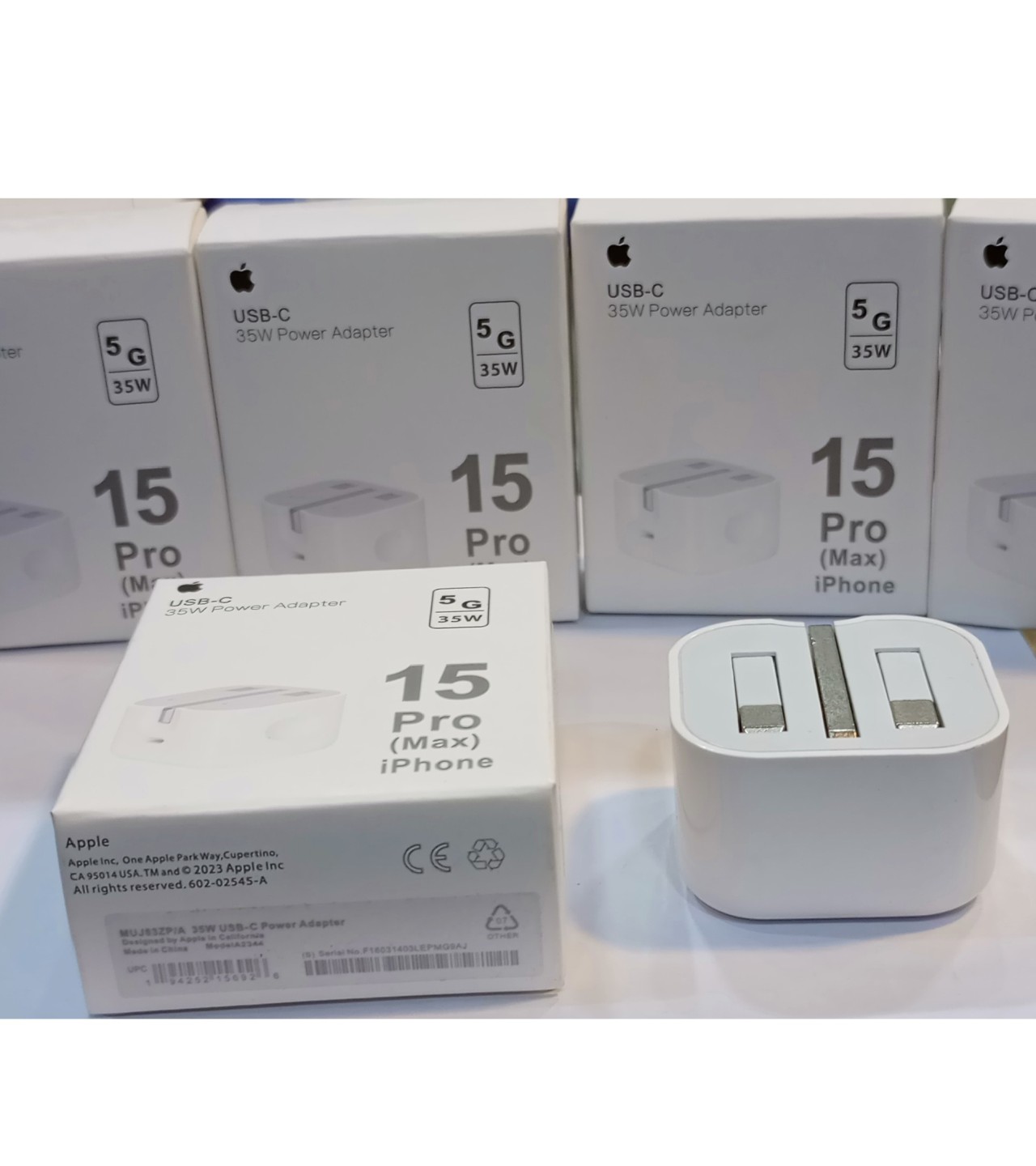 Apple Charger for iPhone 15 Pro Max Plus14 13 Wall Fast Charger PD 35W USB-C Power Adapter EU/Us