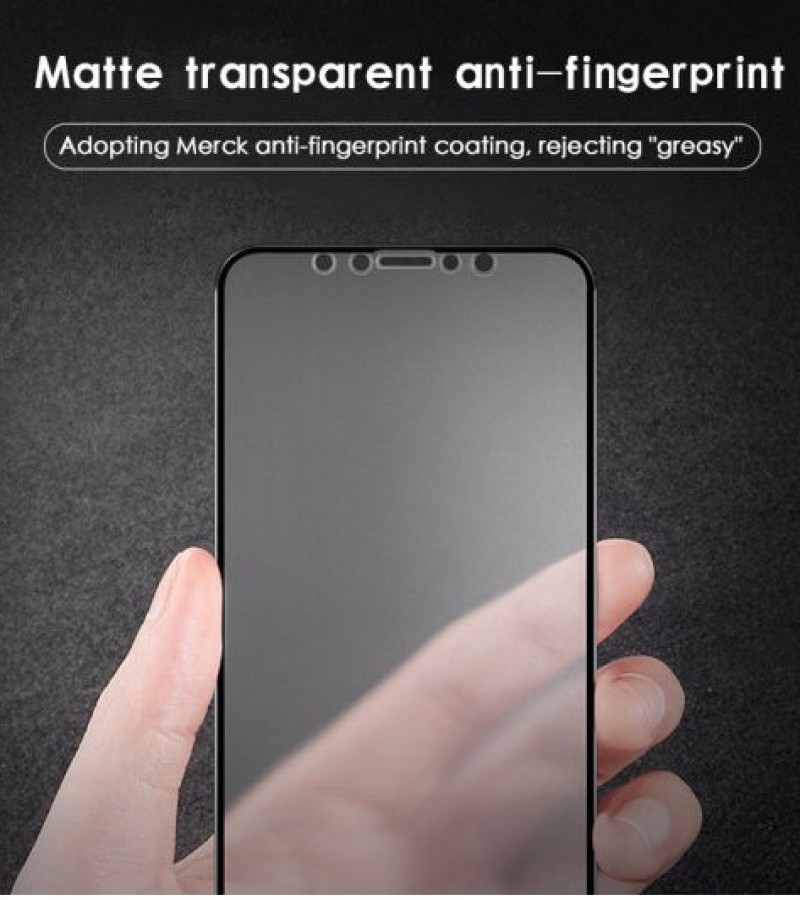 Apple IPhone 11 Pro Ceramic Matte Sheet Unbreakable Antishock Hybrid Film Fiber Protector