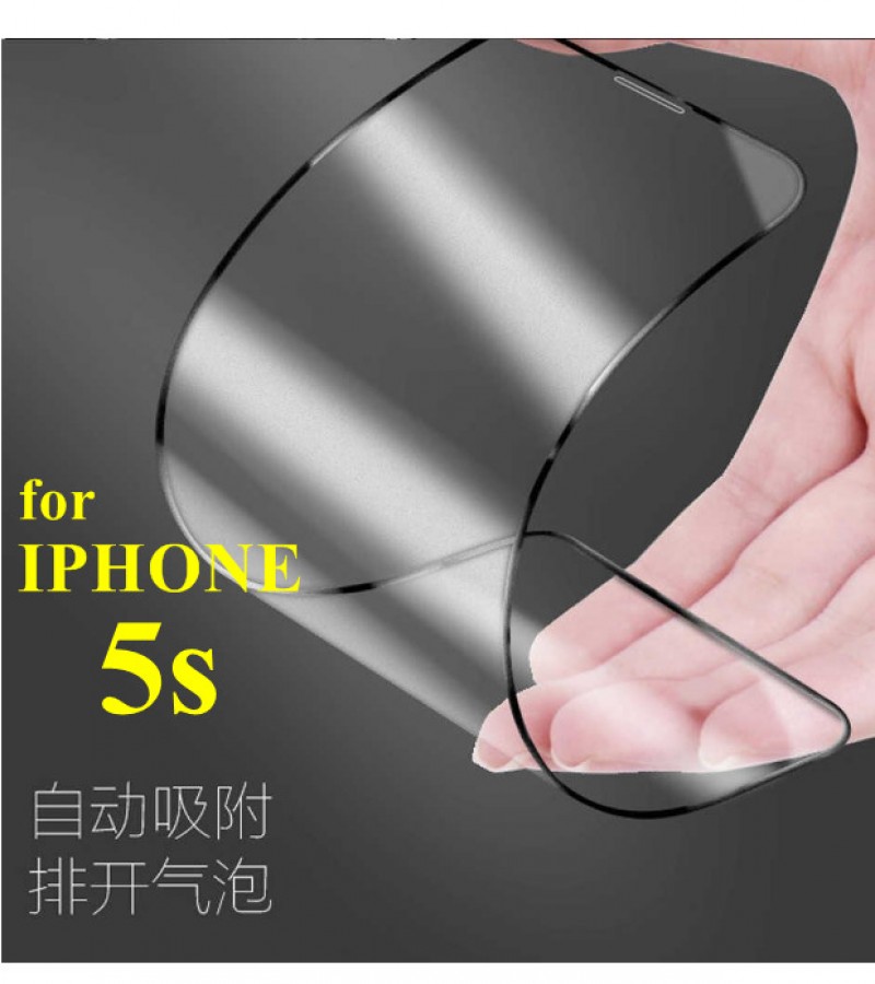 Apple IPHONE 5/5S Ceramic Matte Protector Unbreakable Antishock Hybrid film 21D Temper Fiber Sheet