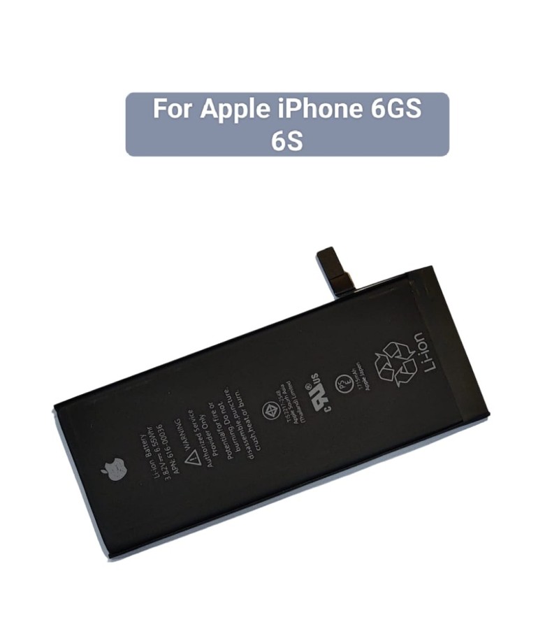 Apple IPhone 6S Battery Replacement with 1715mAh Capacity-Black