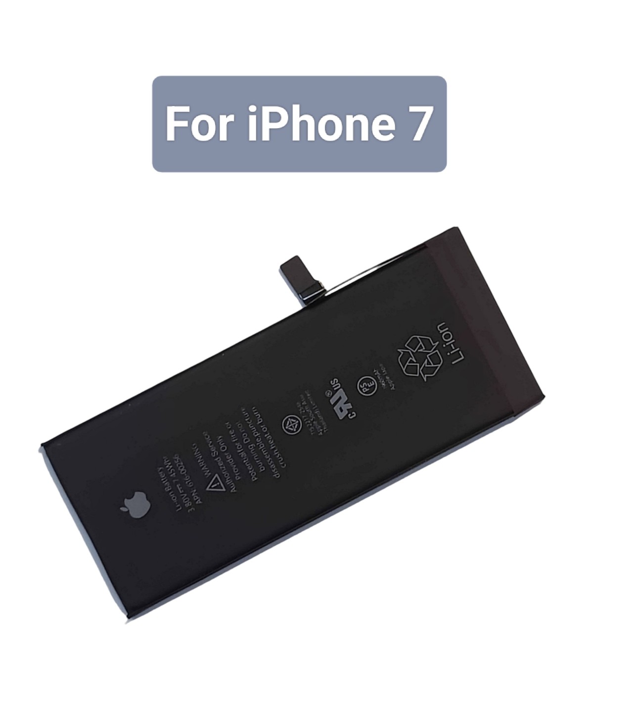 Apple IPhone 7 , 7G Battery Replacement with  3.82V & Original 1960mAh Capacity - Black