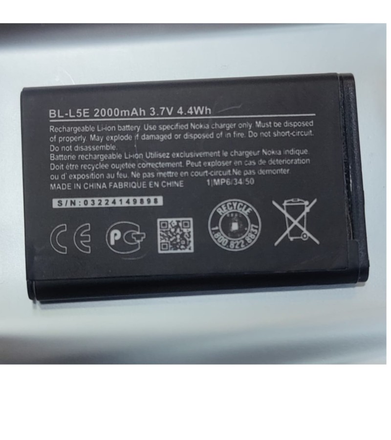 BL-L5E Battery For NOKIA New Models 1000mAh