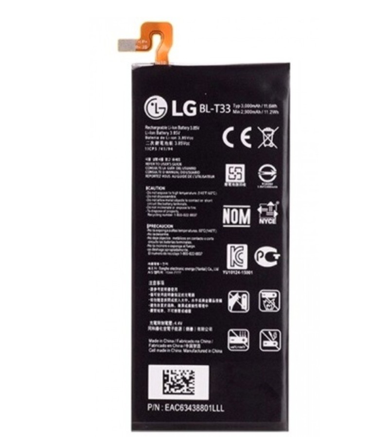 BL-T33 Battery For LG Q6 M700A M700AN M700DSK M700N T33 BLT33 3000mAh