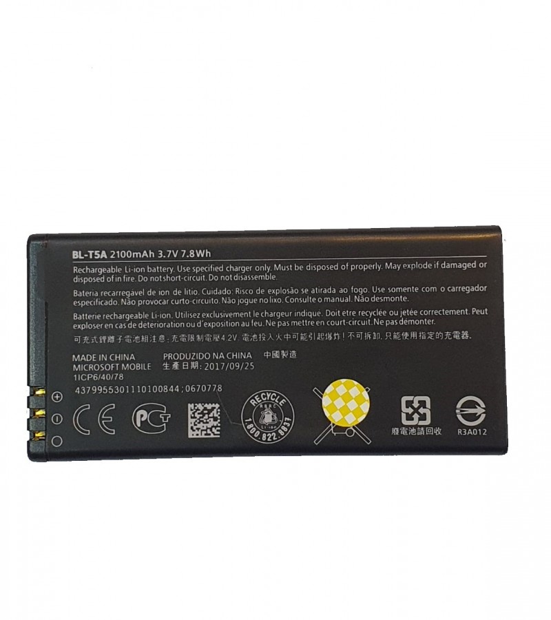 BL-T5A battery for Nokia Microsoft Lumia 550 Lumia550 BLT5A BL T5A Capacity-2100mAh