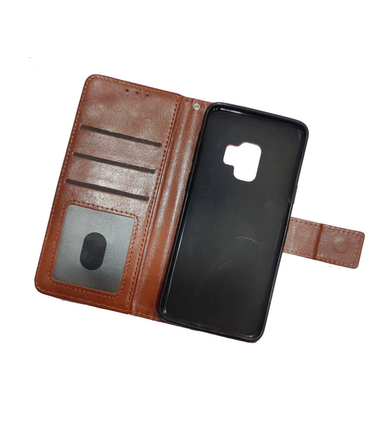 Flip book Wallet Leather iPhone XS Max Case with magnetic layer