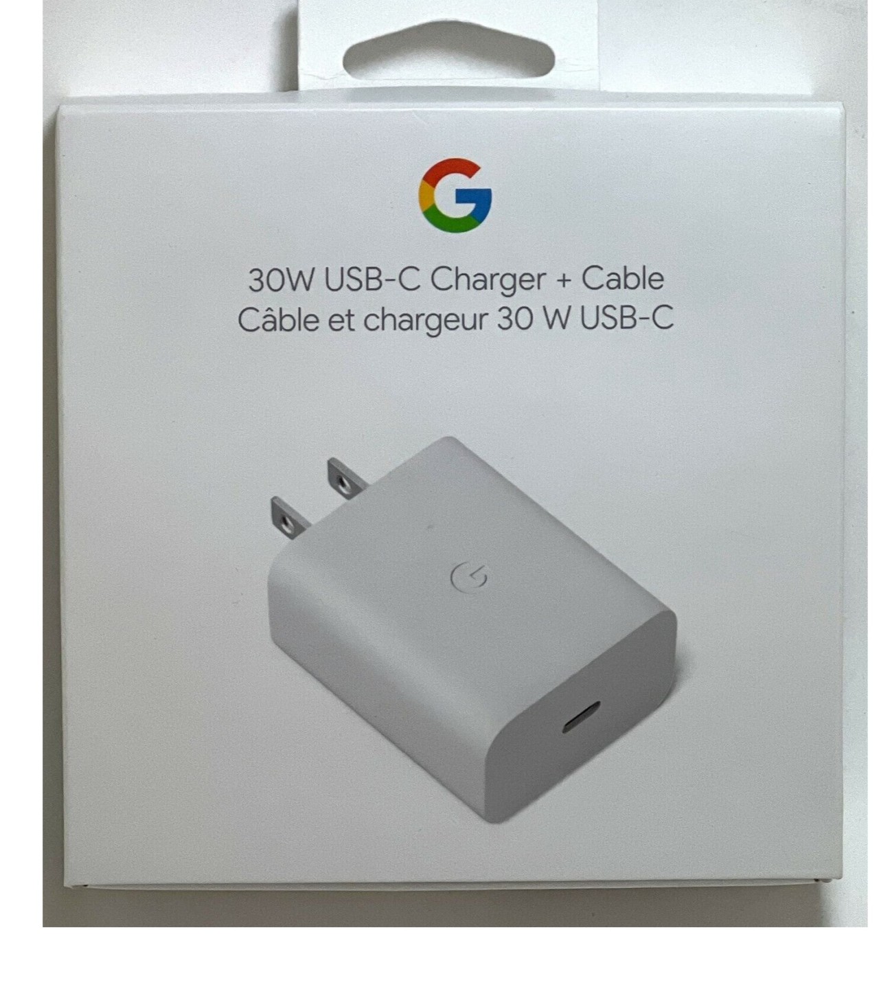 Google 30W USB Type-C Charger Adapter, Fast Charging for Pixel 8/7/6/5 Pro 7A/6A Rapid Support