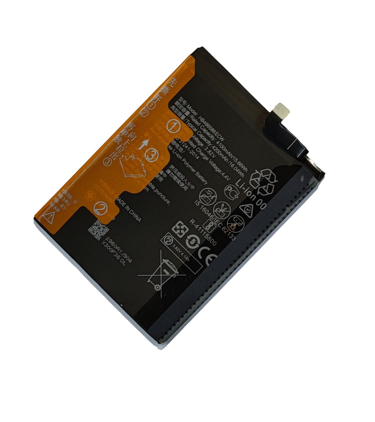 HB486486ECW New Original Battery For Nova 7i / P40 Lite Capacity-4200mAh